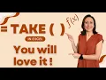 How I use Take in Excel - You will love this function