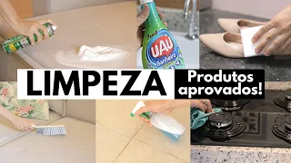 PRODUTOS DE LIMPEZA: Testei e amei!
