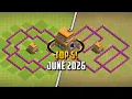 TOP 5 Town Hall 6 Th6 Base Layout Copy Link 2026 Hero Hall Update - Clash of Clans