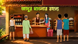 জাদুর মসলার রহস্য | Bengali Animated Village Story | Bangla Golpo | Dhadha Point Storytelling