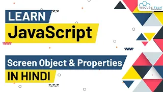 Screen Object and its Properties in Javascript JavaScript Tutorial for Beginner