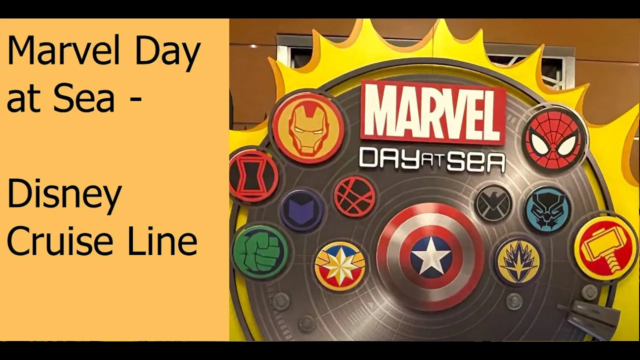 Marvel Day at Sea with Disney Cruise Line