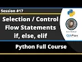 Control Statements in Python - if else elif Python Tutorial