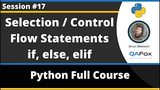 Control Statements in Python - if else elif Python Tutorial