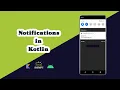 How to creat Notification in android kotlin