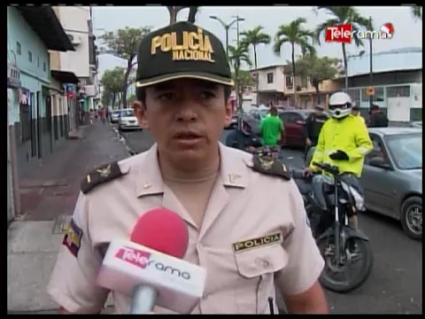 Policía ejecutó operativo en las calles 32 y Gómez Rendón