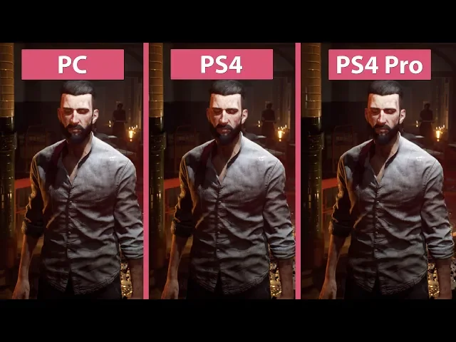 [4K] Vampyr (2018) – PC 4K Max vs. PS4 vs. PS4 Pro Graphics Comparison