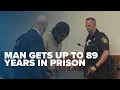Columbus man gets up to 89 years in prison for 2025 officer shootings prior burglary