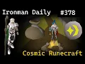 How To Craft Cosmics - Ironman Daily