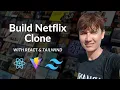 Build a Netflix Clone with React js Tailwind CSS - Full Tutorial from Scratch