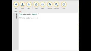 The Mu MicroPython editor for the BBC micro bit