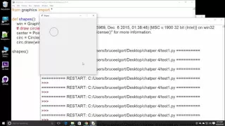 CTEC 121 - Drawing Circles Using the Graphics Library