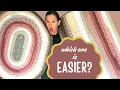 Rectangle vs Oval Jelly Roll Rug Which Is Actually Easier