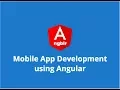 Angular Meetup Mobile App Development Using Angular