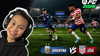 Kaven Plays | Argentina vs USA | EA SPORTS FC 2026 Gameplay ⚽️