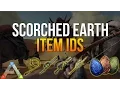 ARK SCORCHED EARTH ITEM ID s - ARK ITEM IDs LIST FOR ADMINS