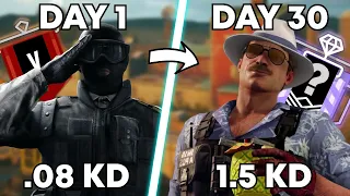 30 Days Of Rainbow 6 Siege RANKED How Much Did I Improve