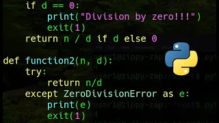 Python - How to Handle Division by Zero