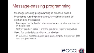 Parallel Programming Concepts Lecture 2 of 3