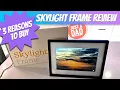Skylight Digital Picture Frame UNBOXING REVIEW