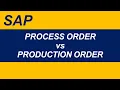 Download Lagu SAP Production and Process orders | Differences b/w Production and Process orders #sapwithik