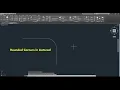 Make Rounded corners in autocad