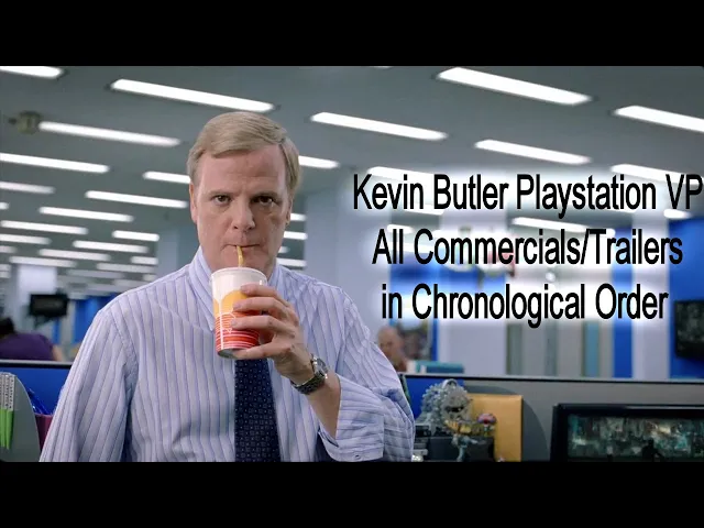 Kevin Butler PlayStation VP - All Commercials/Trailers in Chronological Order