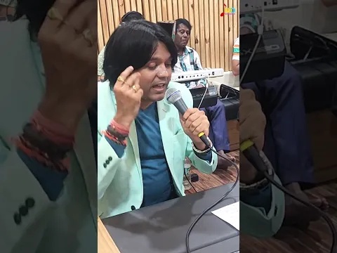 Manmohini He Gaon Ke Goriya 2 ❤️ | Studio Session 🎙️ | Nitin Dubey | CG Song #Shorts #trending