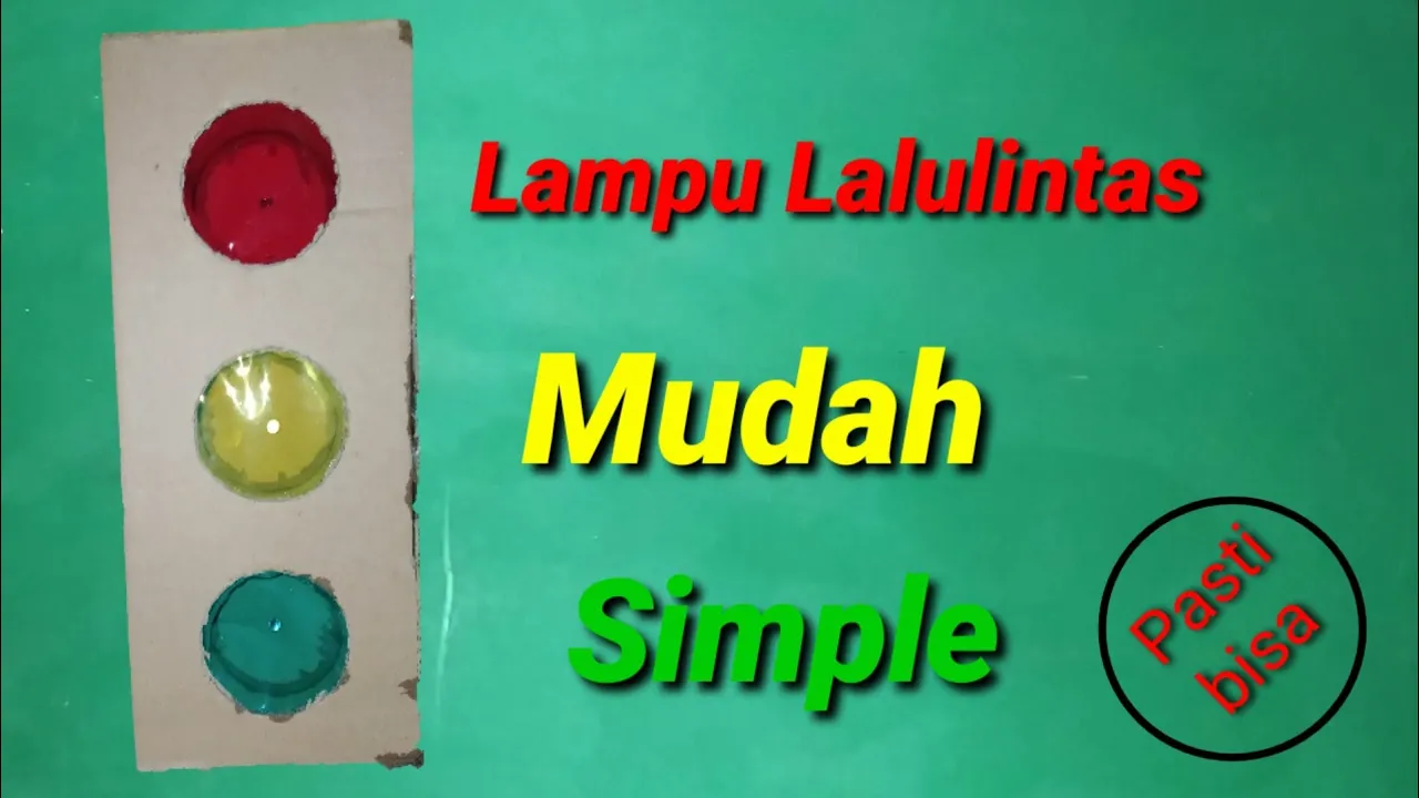 Membuat Lampu Lalu Lintas Sederhana