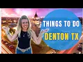 Things to Do in Downtown Denton TX Restaurants Shopping Events