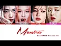 Blackpink [Ai Cover] Mantra by Jennie | Colour coded lyrics