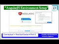 AngularJS - Environment Setup Environment setup of AngularJS AngularJS Installation Hindi