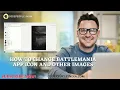 How to change battlemania app icon and other images