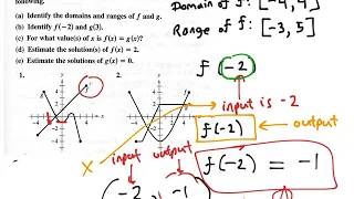 Review Lesson 2 Function Notation Domain and Range and Piecewise Defined Functions