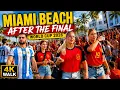 Fans Take Over Miami Beach After the World Cup Final 4K
