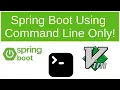 Java Programming Using Command Line Tools Only vim curl and tmux