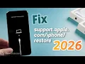 Top 5 Ways to Fix support apple restore iPhone X 2026