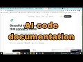 AI code documentation in IDEs using Mintlify