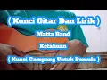 Download Lagu ( Kunci Gitar Dan Lirik ) Matta Band - Ketahuan ( Kunci Gampang Untuk Pemula )