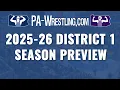 2025-26 District 1 wrestling season
