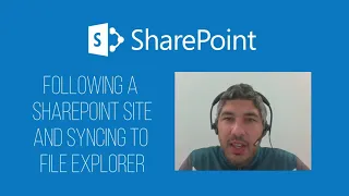Following a SharePoint Site and Syncing to File Explorer