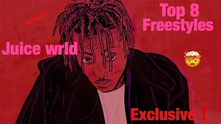 juice wrld top 8 freestyles unseen dummy fire
