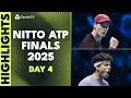 Lagu Jannik Sinner vs Alexander Zverev, Shelton vs Felix AA | Nitto ATP Finals 2025 Highlights Day 4