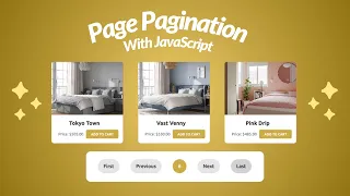 Build Simple PAGINATION With JavaScript