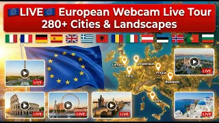 European Webcam Journey A panoramic tour of 280 Europe s cities and landscapes Paris Rome