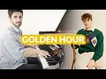 Download Lagu golden hour - JVKE | Piano Cover + Sheet Music