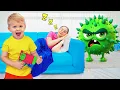 Download Lagu Oliver, Diana ve Roma ile Sağlık Hikayeleri 🍎 Hijyen ve Sağlıklı Yaşam Çocuk Videosu