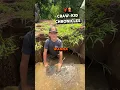 CRAW-KID CATCHES FISH BY HAND