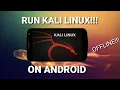 How to Install and run Kali linux on android offline using linux deploy Rooted