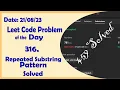459 Repeated Substring Pattern C Leetcode Daily Challenge